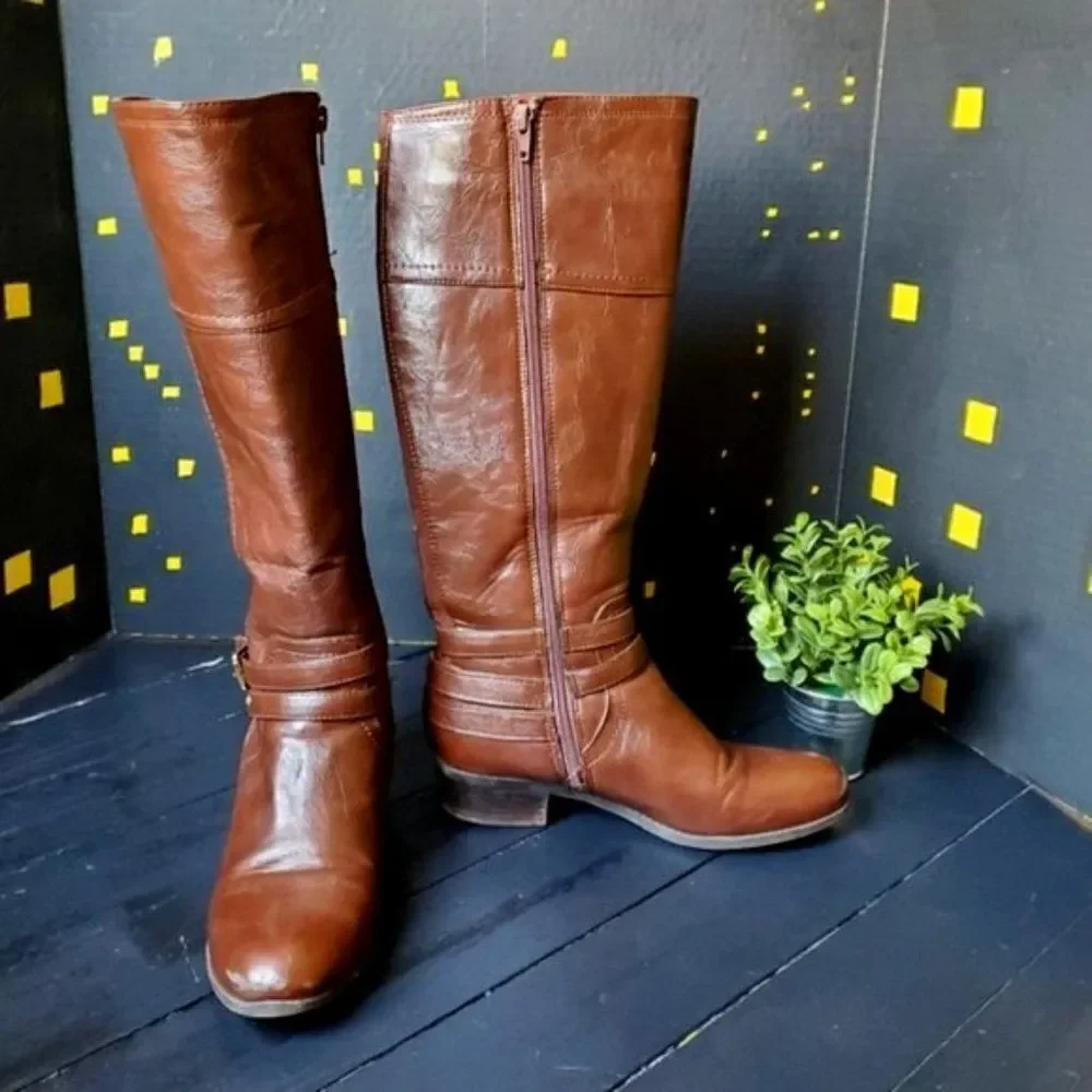 Unisa Brown Riding Boots